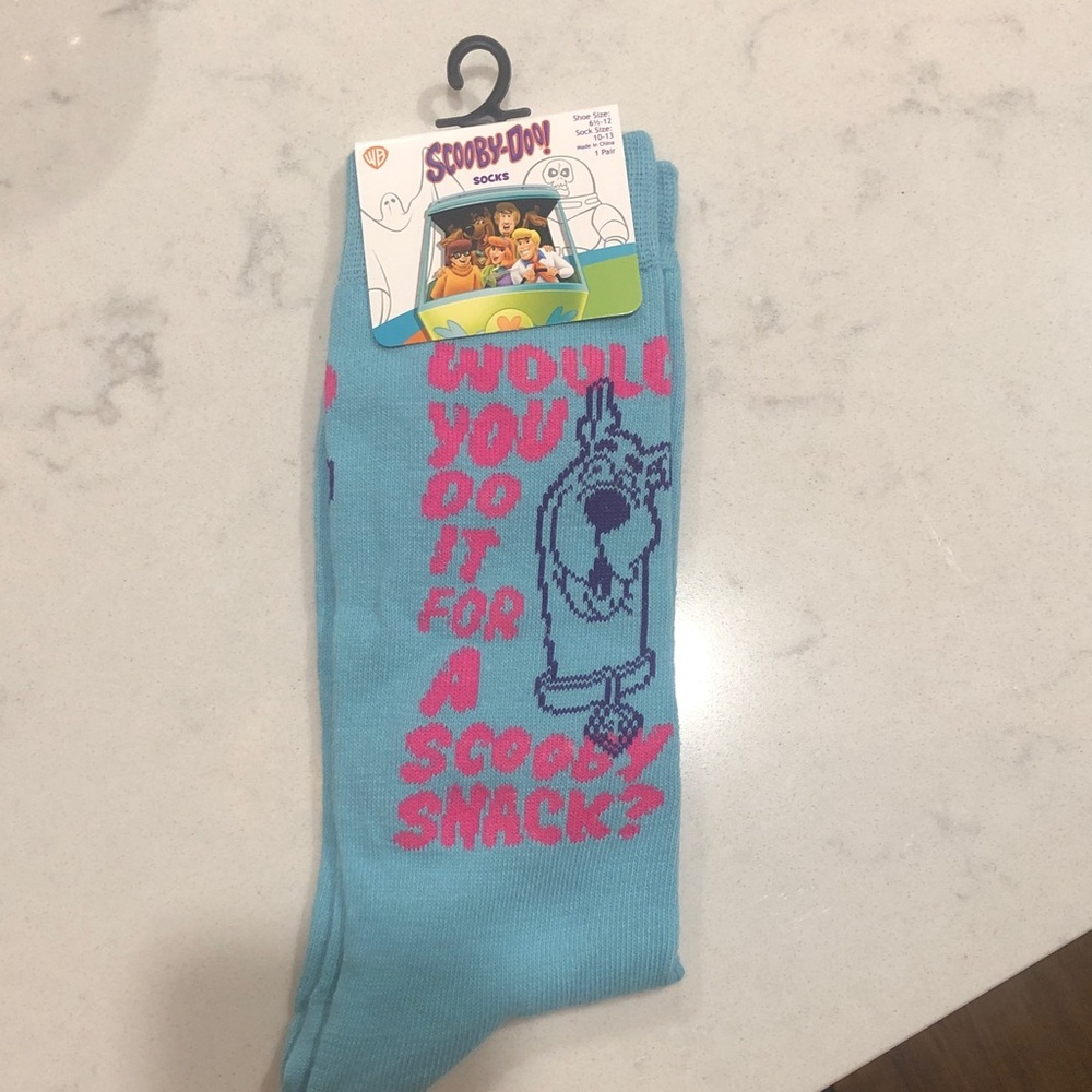 Scooby-Doo Blue Casual Socks